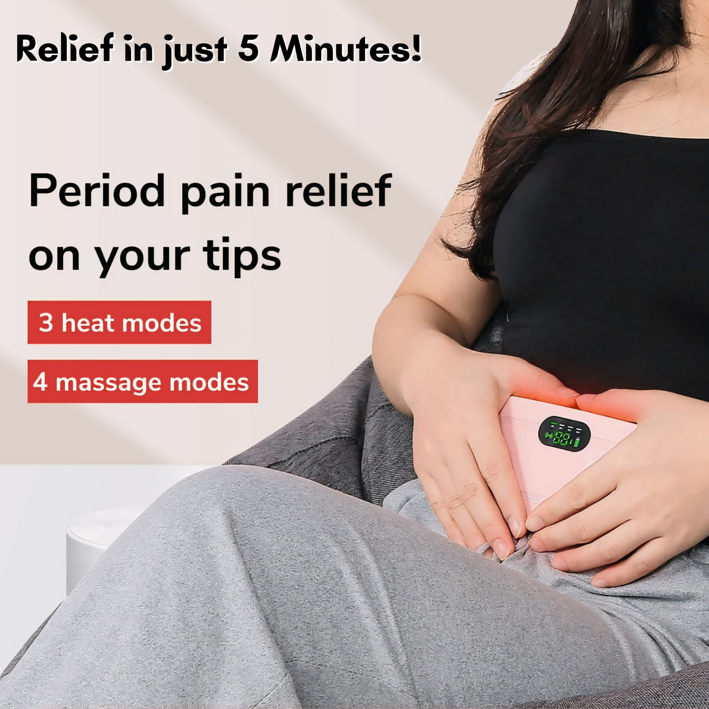 Period Cramp Relief Belt
