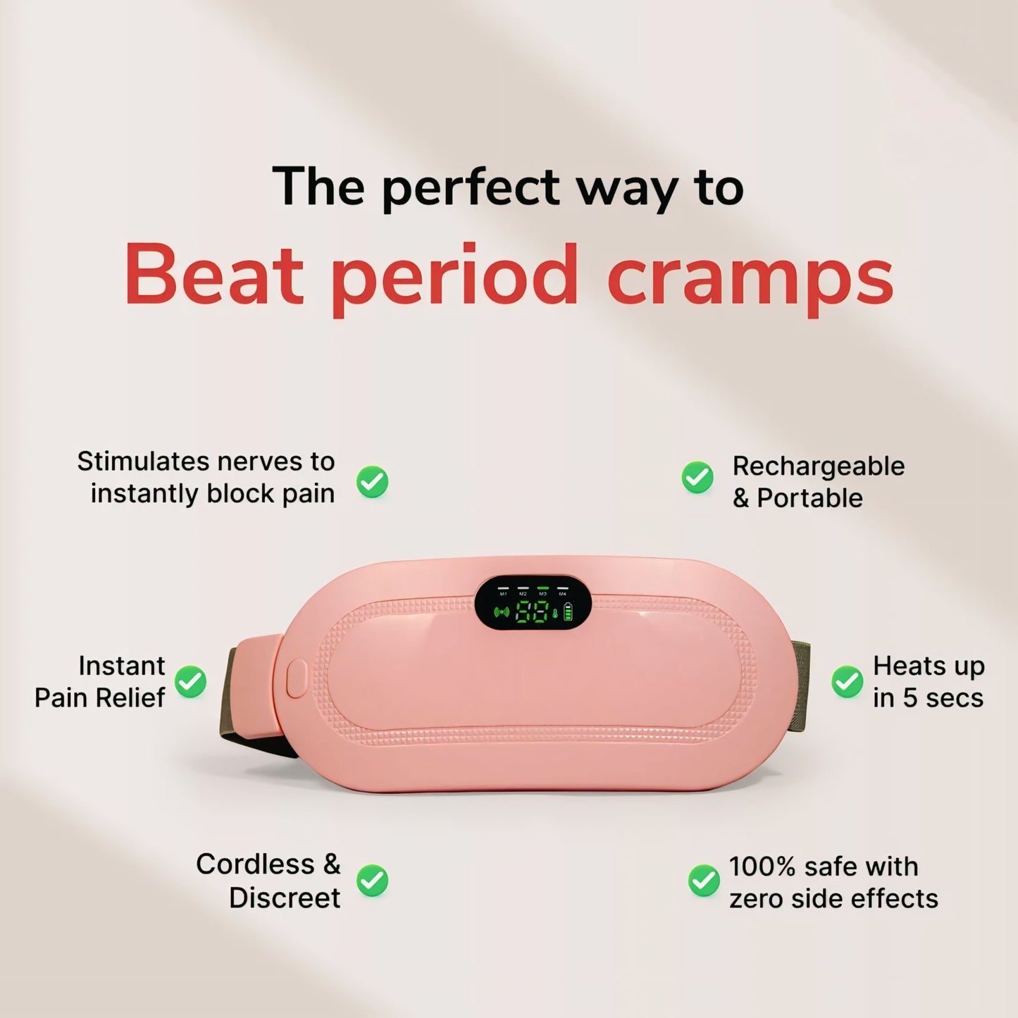 Period Cramp Relief Belt